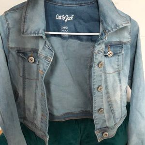 A cat and jack jean jacket
